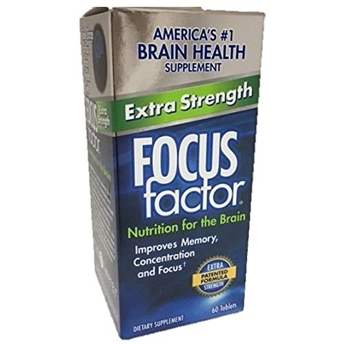 *2028-3-1* Focus Factor Extra Strength Brain Supplement & Complete Multivitamin