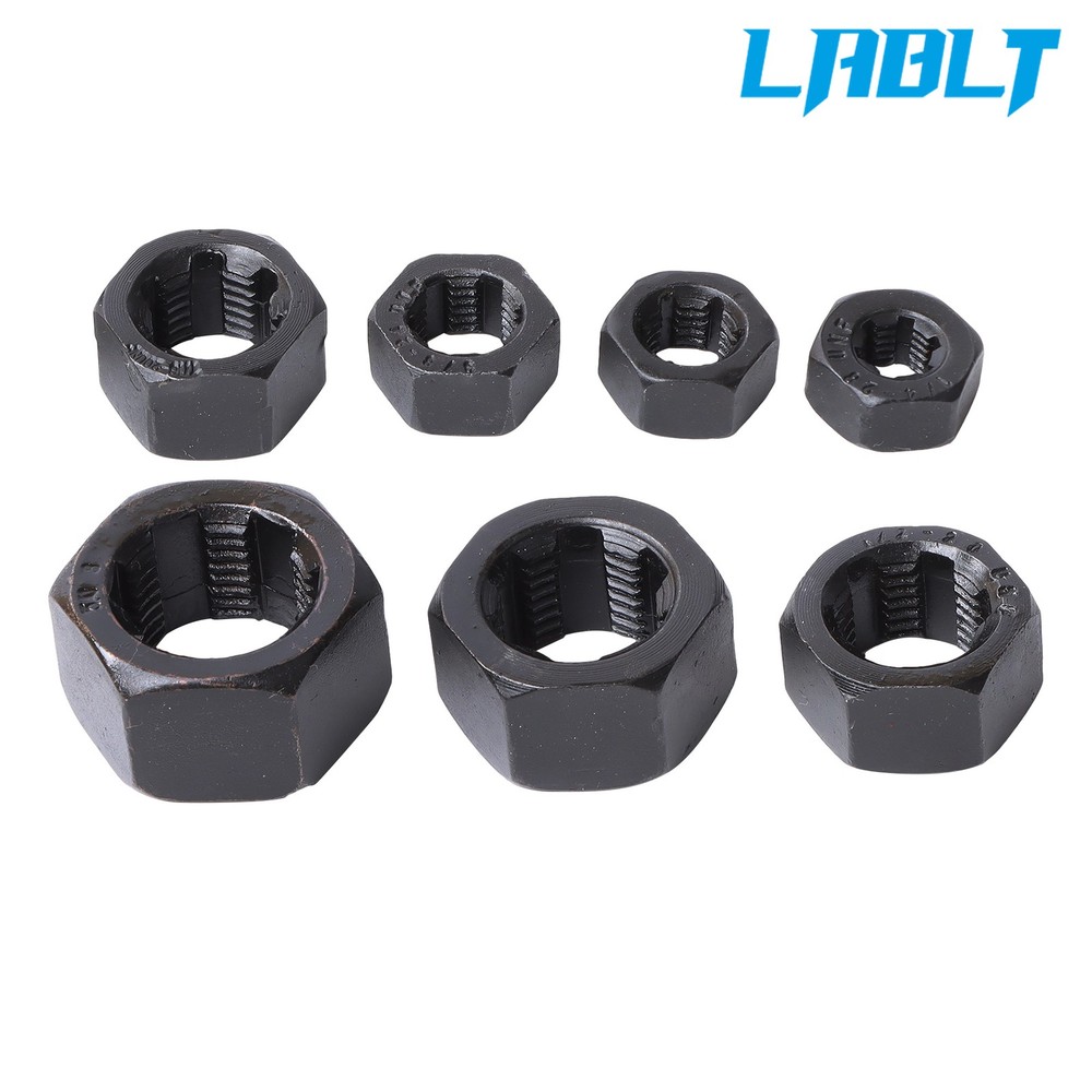 49PCS Thread Chaser Set UNC UNF Metric Thread Restorer Tool Rethreading Kit