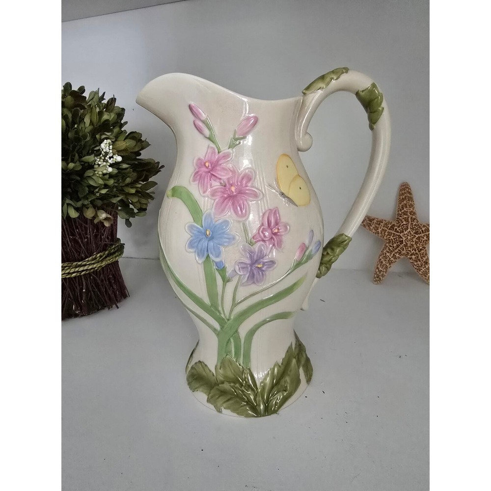 Vintage LENOX SPRINGTIME MEADOW Pitcher 2002