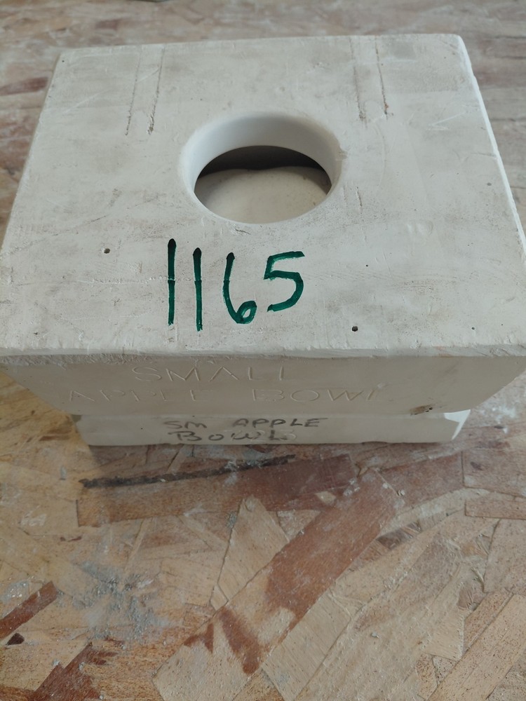 Boothe 723 5" Apple Bowl Slip Casting Ceramic Molds 1165