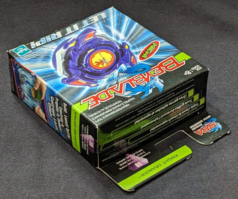 2003 Hasbro Beyblade BBA Knight Dranzer 39 Combination Type - Sealed!