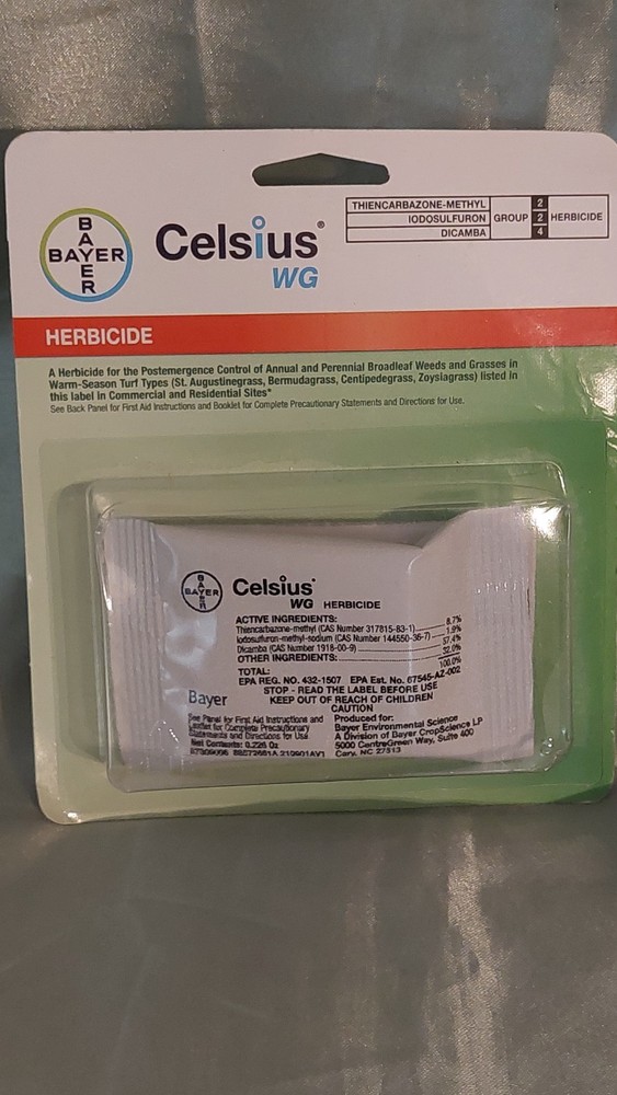 Celsius Herbicide - Single dose 0.226 oz Easy Mix Packet - Post Emergent
