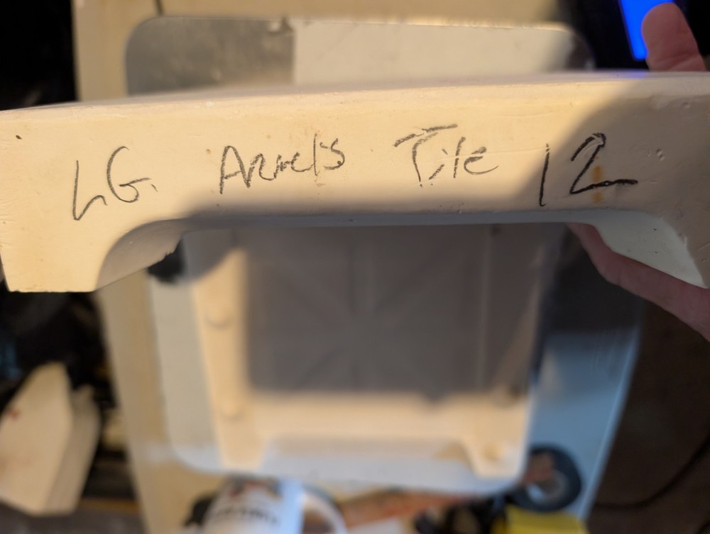 Arnel's 6" Tile Vintage Ceramic Slip Casting Mold