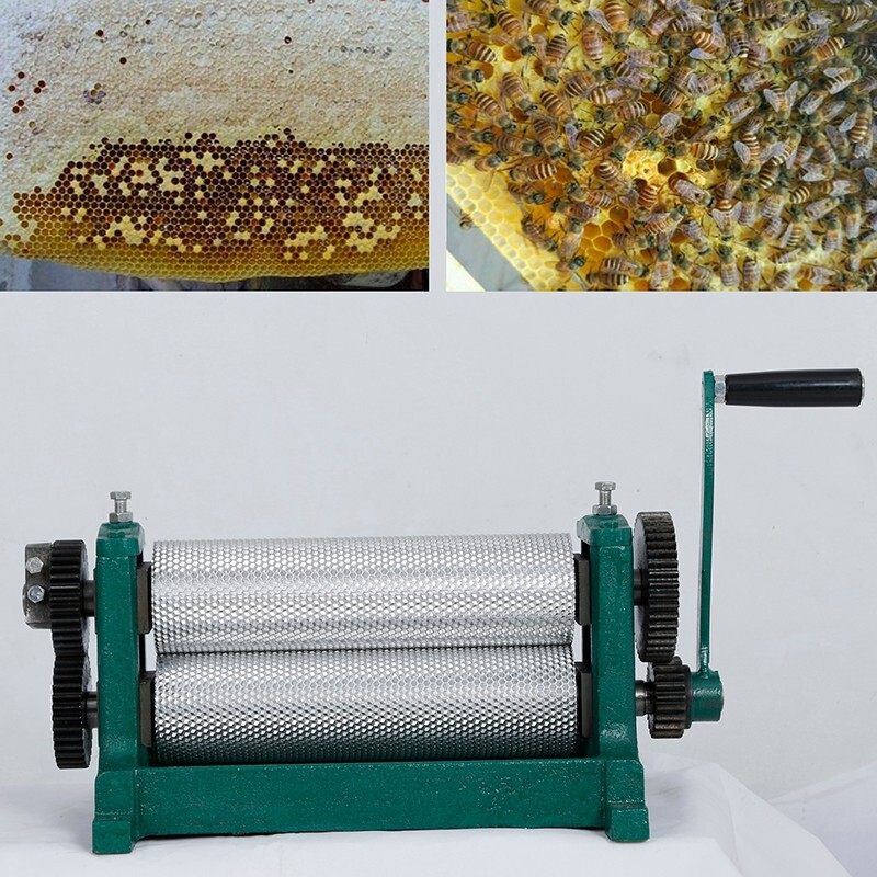 Manual Bee Wax Foundation Sheet Mills Machine Comb Foundation Machine Bore 5mm