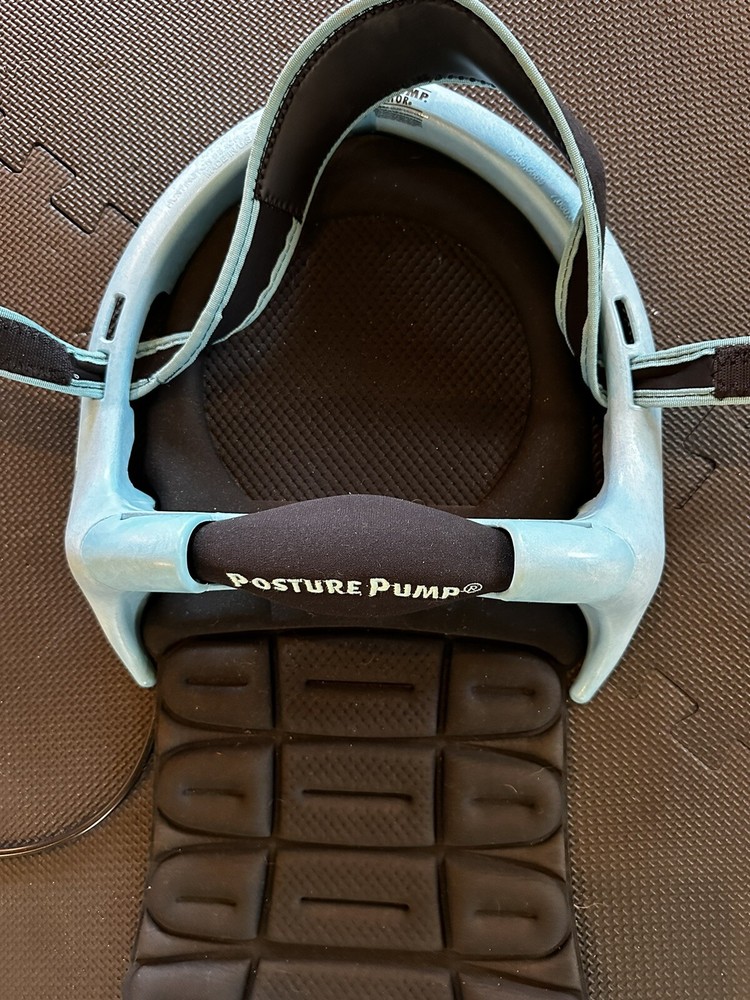 Posture Pump Spinal Traction Black Blue 4111-D