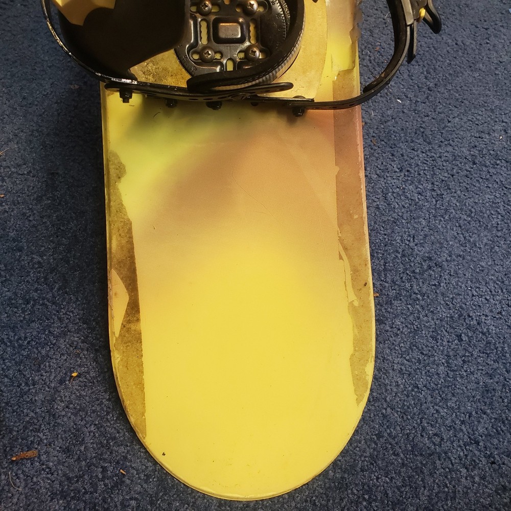 Snowjam Snowboard 138 cm Junior Yellow Mountain + Bindings