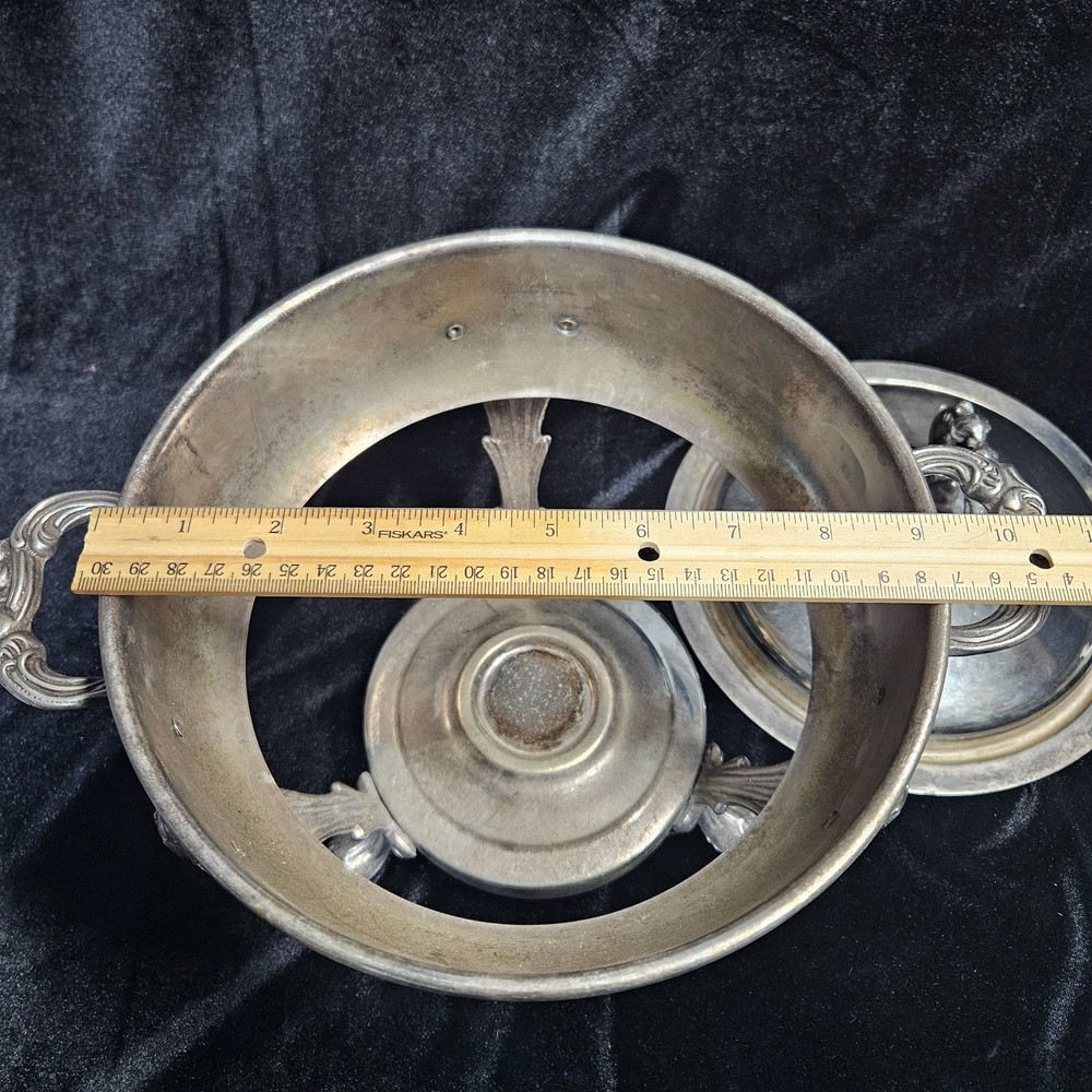Vintage Silver Plated Chafing Dish