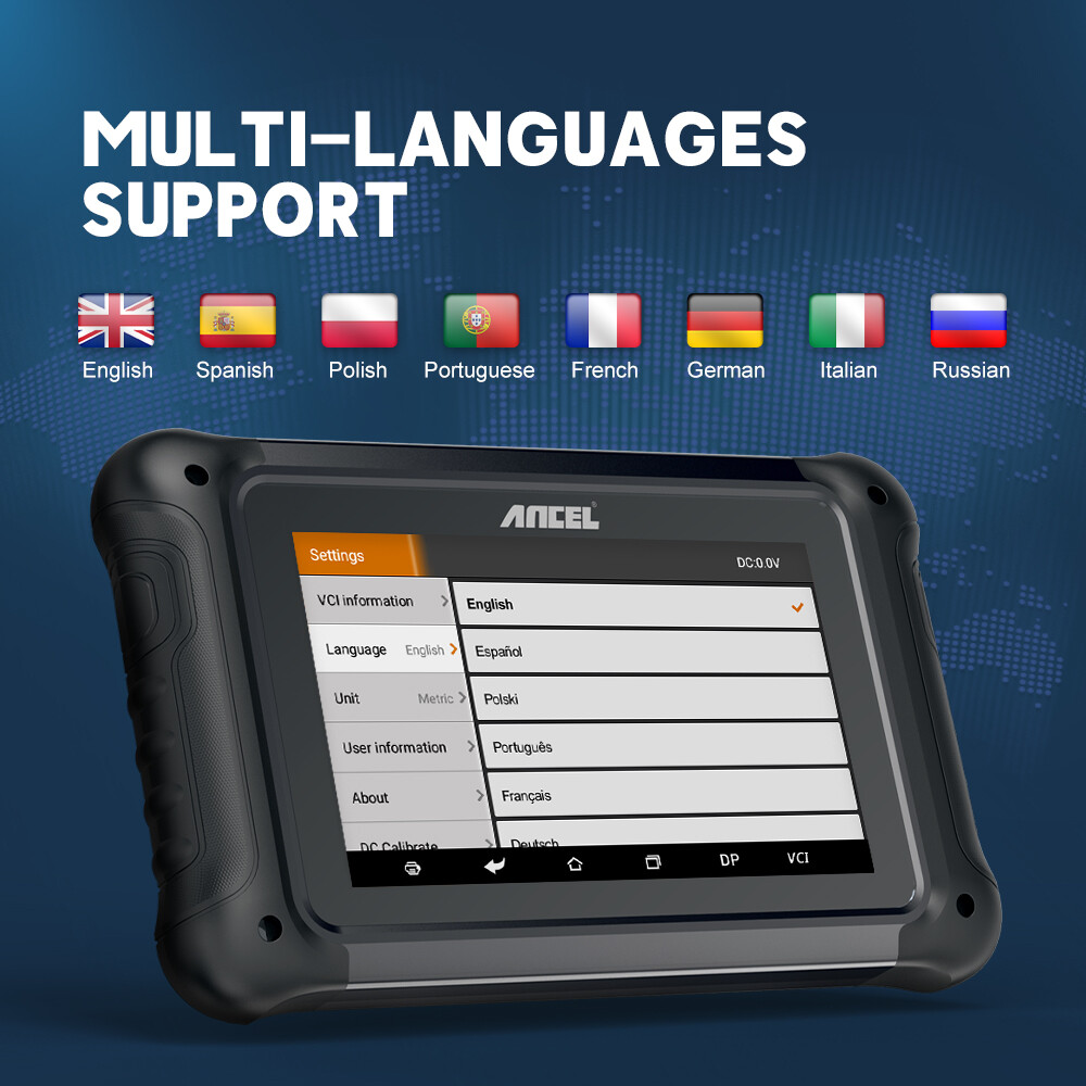 ANCEL DP500 Key Programming Tool Adjustment Mileage Odometer Correction Cluster