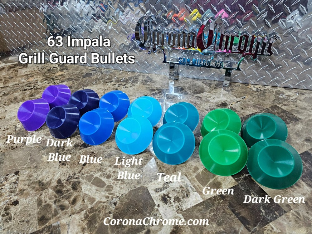 Grill Guard Bullets - Impala