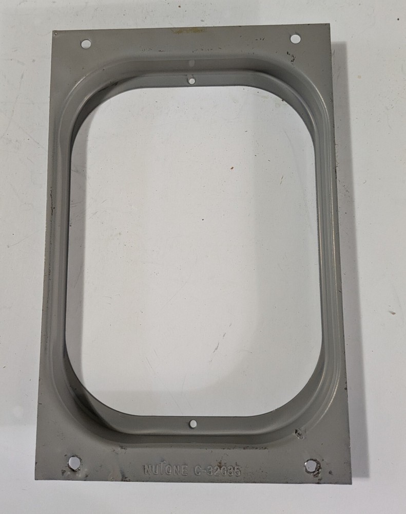 6- Vintage NuTone 2025-A Intercom System Speaker Mounting Bracket Frame.