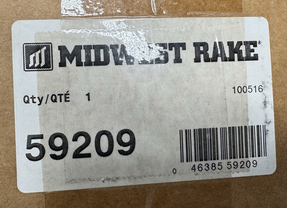 Midwest Rake Spiked Roller with 7/16" Spikes 9" Width 59209