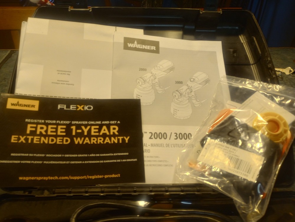 WAGNER Flexio 3000 Handheld Paint Sprayer Excellent Condition