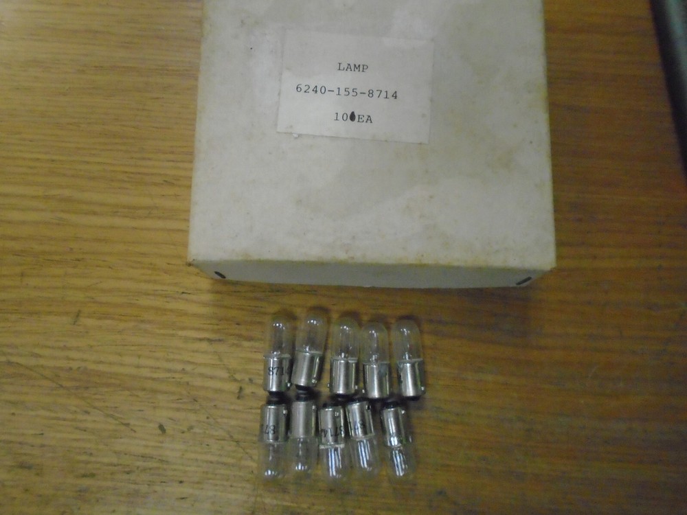 10 military truck jeep m151 hmmwv m998 m939 m35a2 m37 m923 m925 dash light bulbs