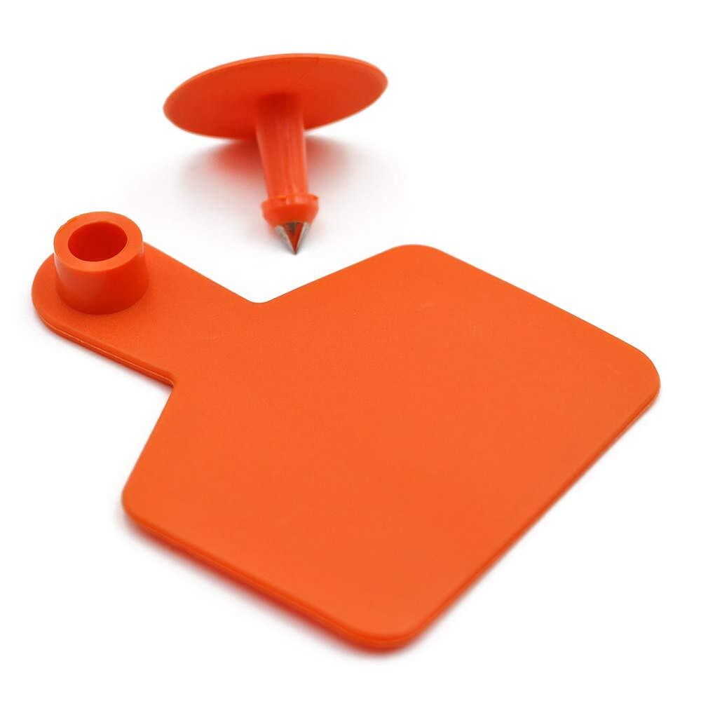 Blank Ear Tags for Cattle Ear Tags Livestock Ear Tags for Cows Hogs Sheep 100...