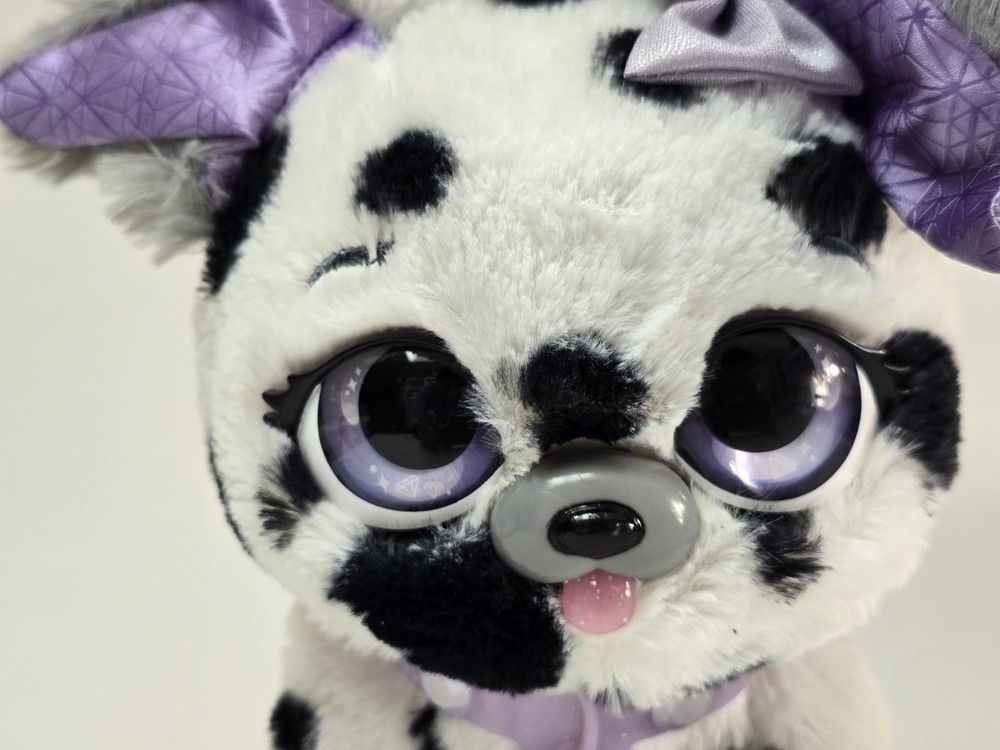 Diamond Dalmation Spin Master Present Pets Working.