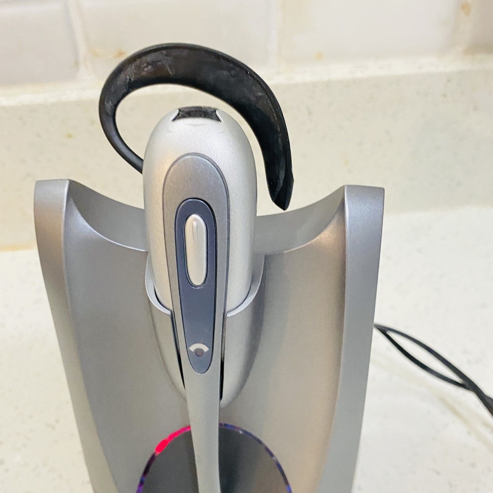 Plantronics CS50 Wireless Office Headset System Tested Works Nice Condition