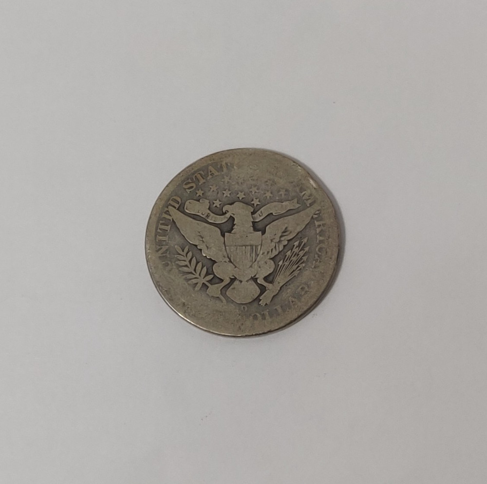 1895-O BARBER HALF DOLLAR