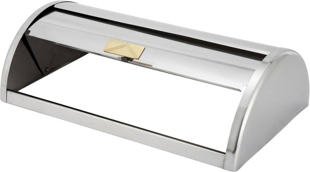 Roll-Top Cover, Stainless Steel, Medium