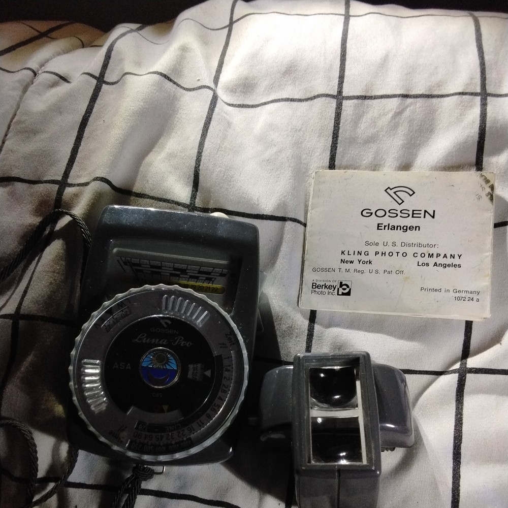 Gossen Luna Pro Light Meter ASA West Germany