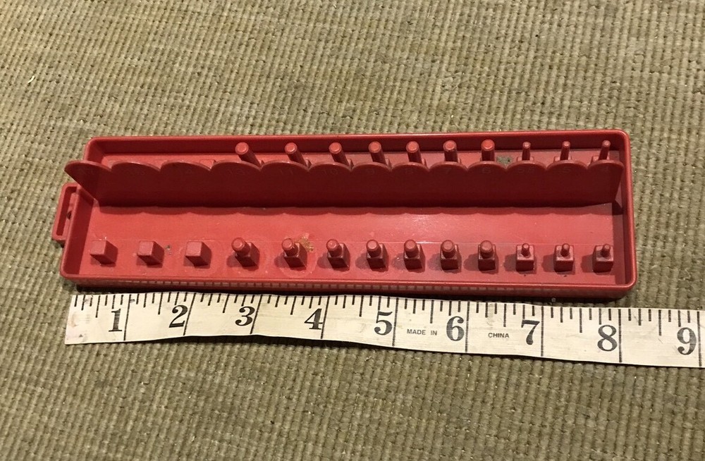 1/4" Socket Tray MM 26 Sockets