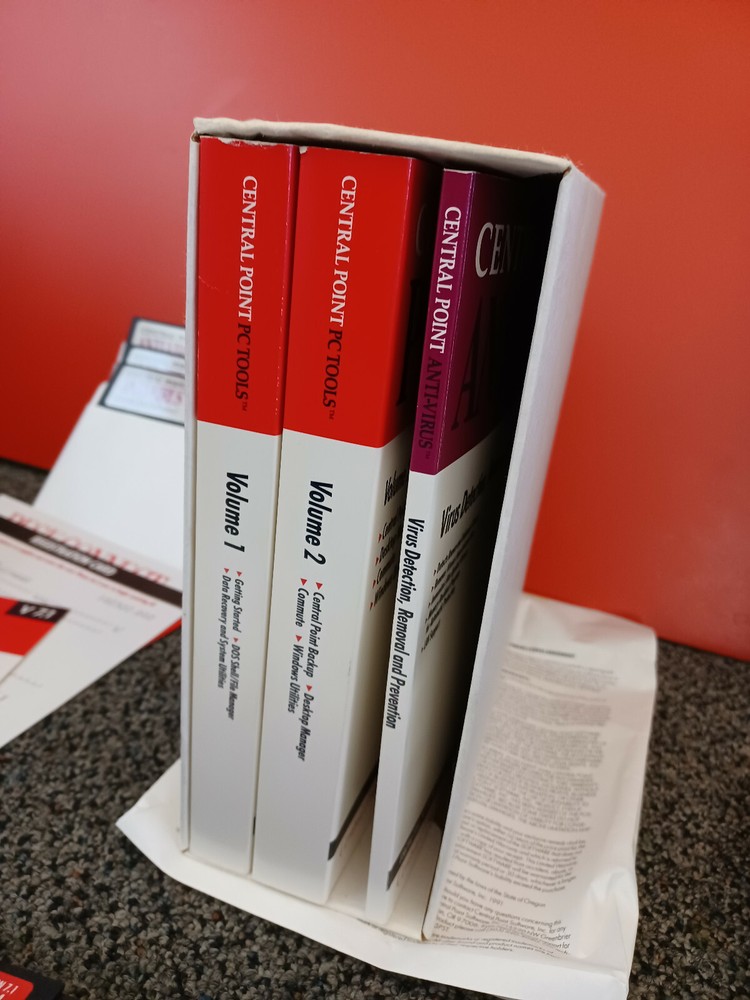 Vintage Central Point PC Tools Utility Software 7.1