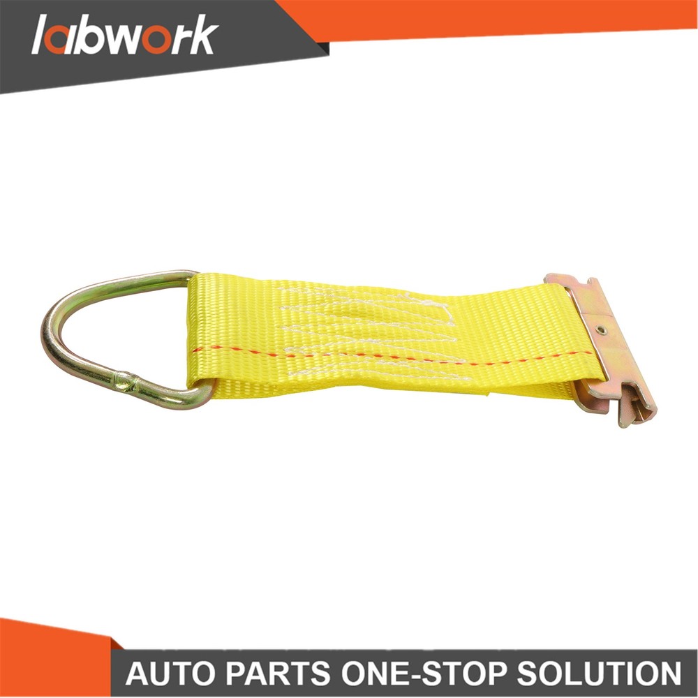 Labwork E Track Tie Down Rail Kit 8×4' E Track Rails End Caps ETrack Straps