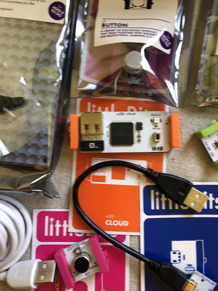 LittleBits CloudBit Starter Kit STEM Learning Electronics Circuitry Smart Device