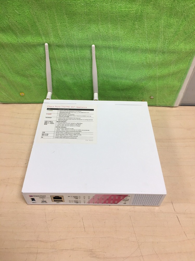 Check Point L-72W FIREWALL W/ORIGINAL AC-ADAPTER