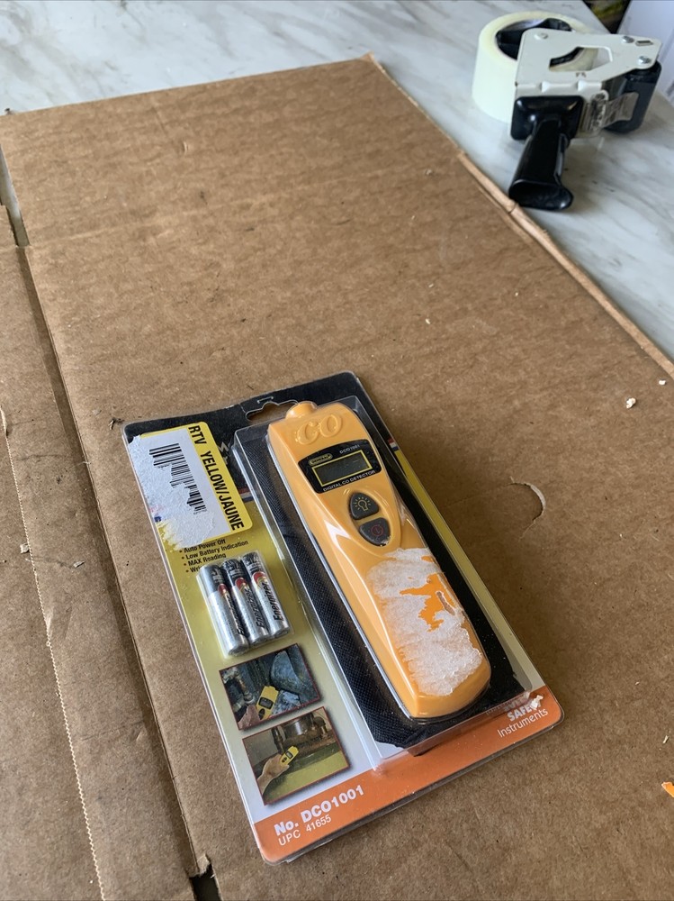General Tools DCO1001 Carbon Monoxide Detector Meter - NEW
