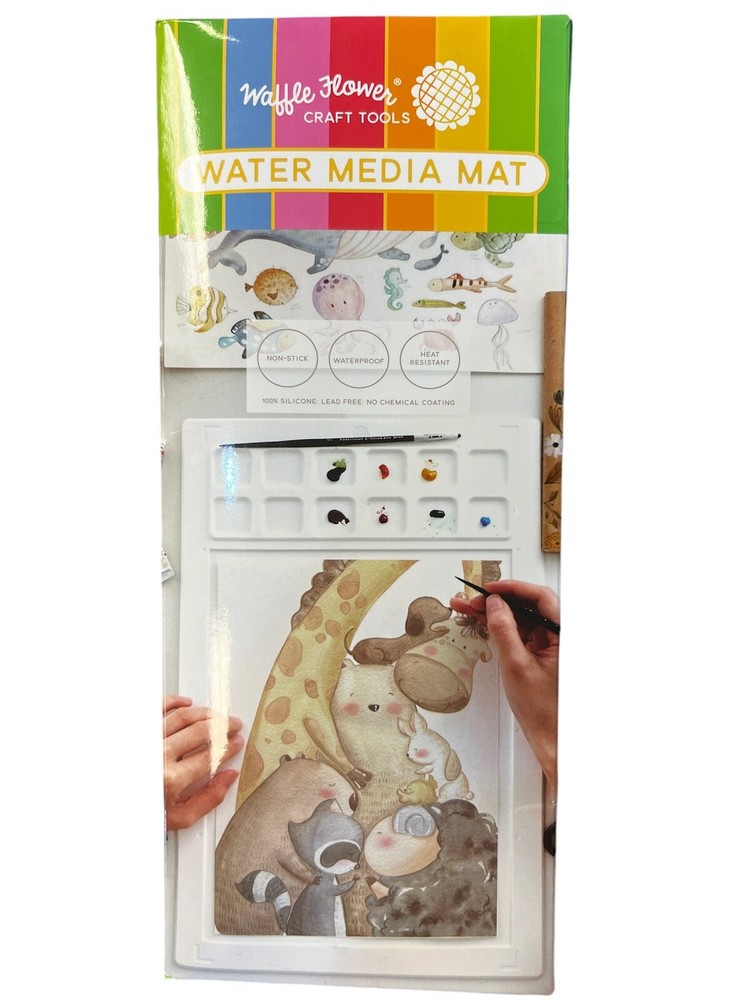 Waffle Flower Water Media Mat