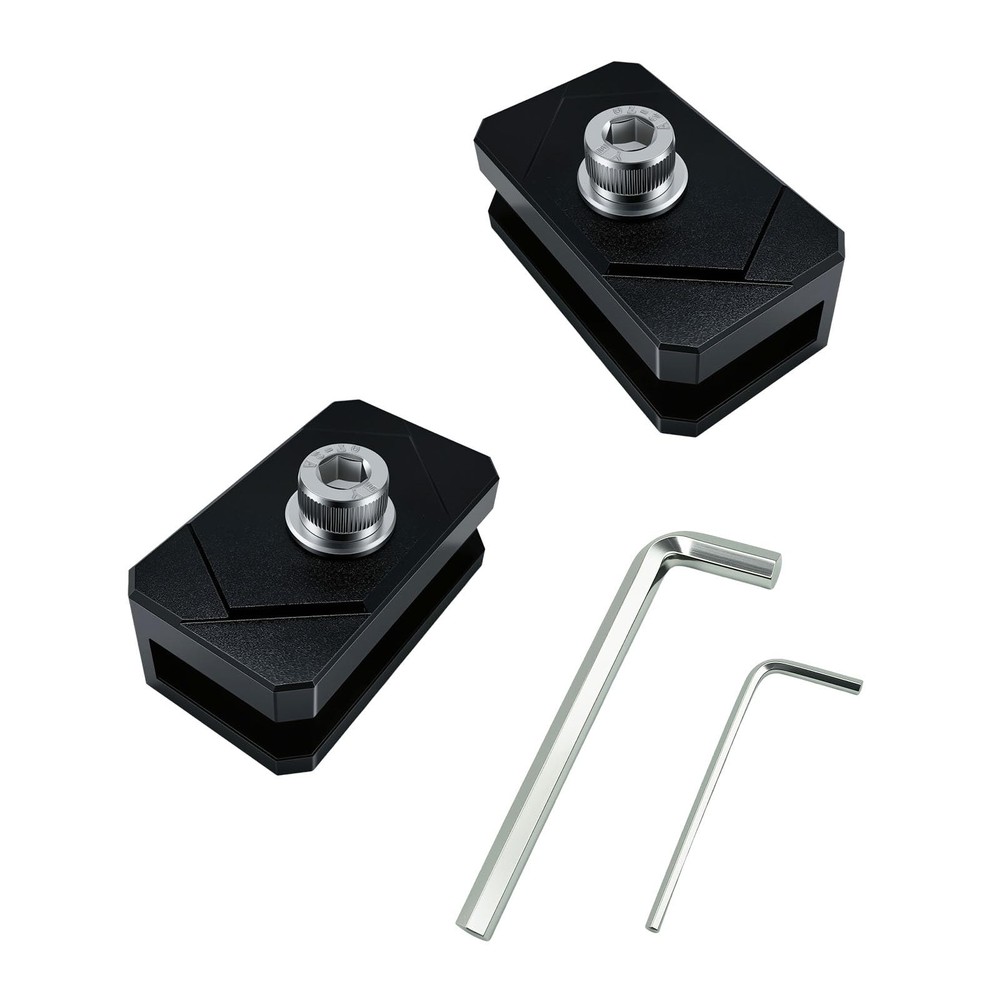 2Pcs Universal Aluminum Alloy Adjustable Hood Mount Light Brackets Compatible...