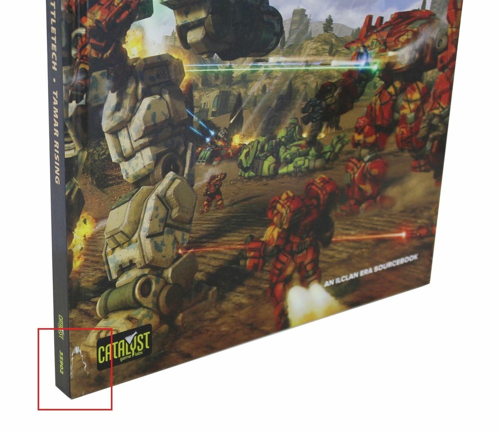 BattleTech: Tamar Rising (DAMAGED COVER)