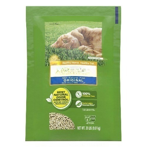 (4 pack) Original 100% Natural Cat Litter, 20 lb