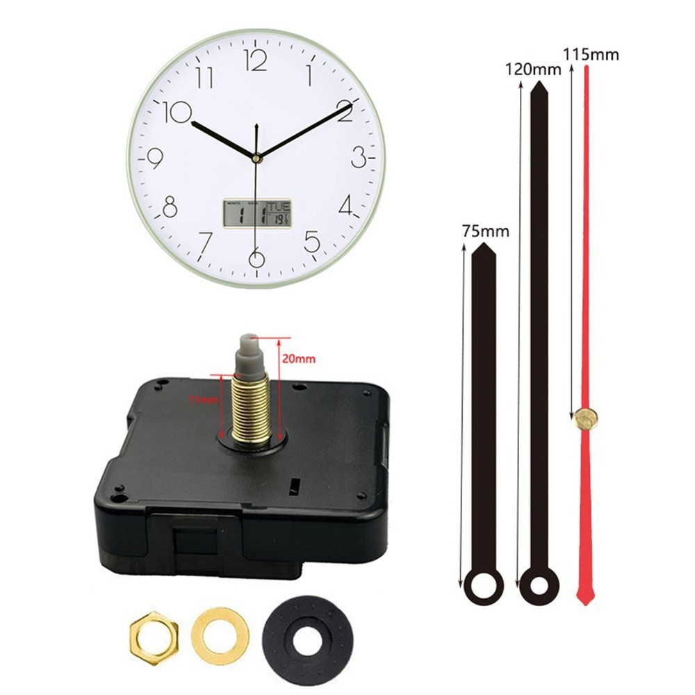 Wall Clock Movement Quartz Replacement Tool Reliable and Energy Efficient