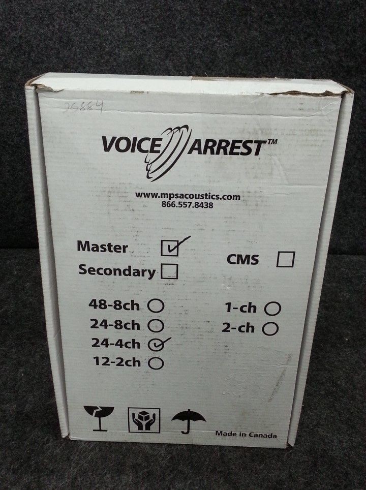 MPS VA-24-4CH 4 Channel Voice Arrest Master Control Module