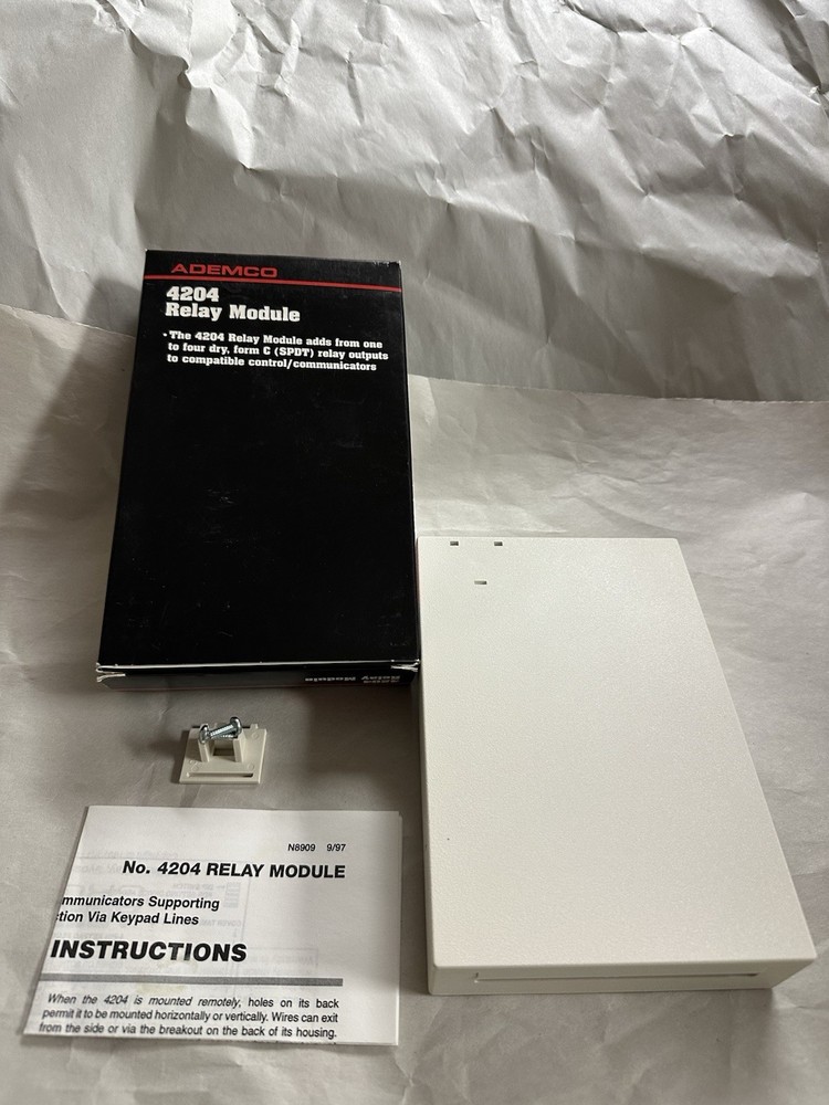 NEW Ademco 4204 Relay Module