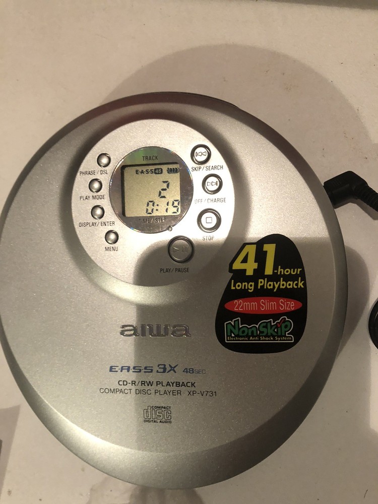 Aiwa XP-V731 Compact Dick Player - Cd Player Walkman