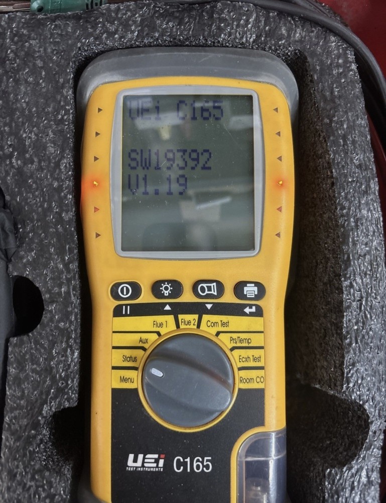 UEi C165 Gas Combustion Analyzer