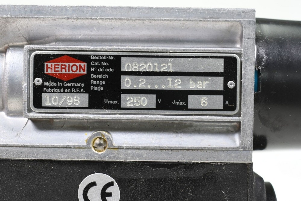 HERION 0820121, Pressure switch, 0,2-12bar