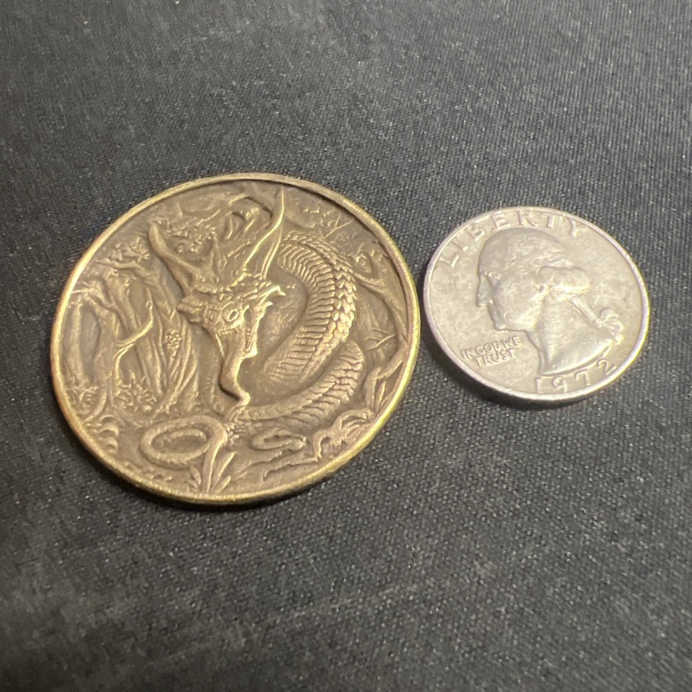 Dragon Brass Coin