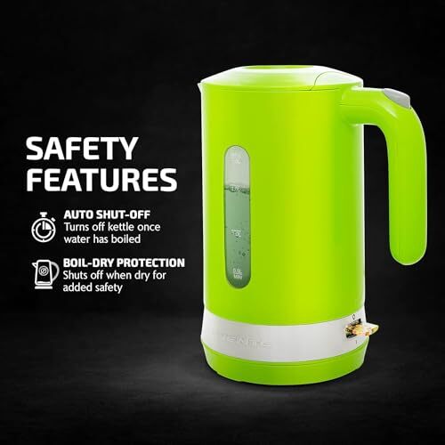 Electric Kettle Hot Water Heater 1.8 Liter - BPA Free Fast Boiling Cordless