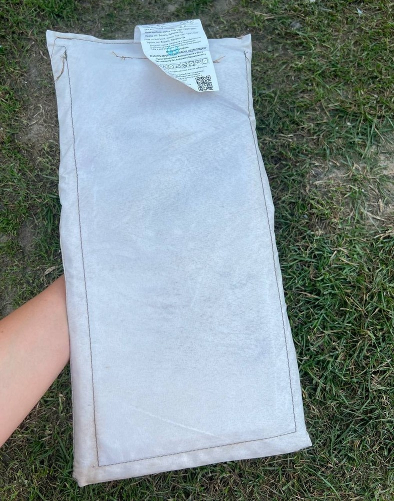 Ukrainian Army Soft Ballistic Panel by Temp-3000–Rectangular Aramid Fiber Insert