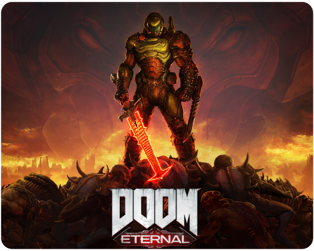 Mouse Pad - Doom Eternal - Great Quality, Soft Feel!