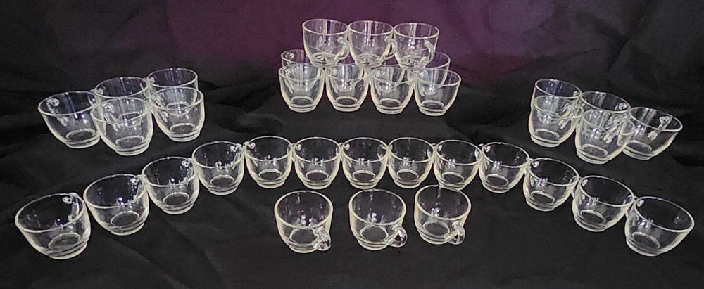 multiple glassware and crystal items