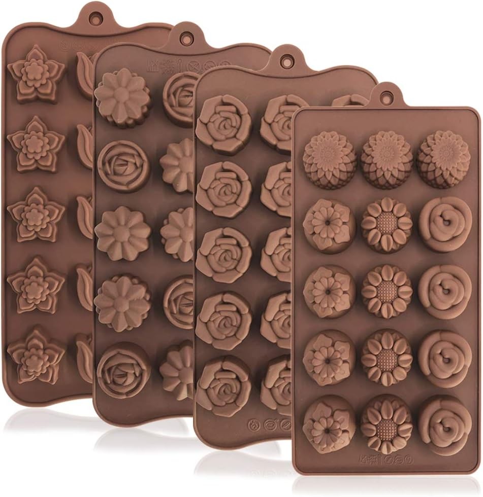 Flower Shape Silicone s Chocolate Candy ,  Silicone  for