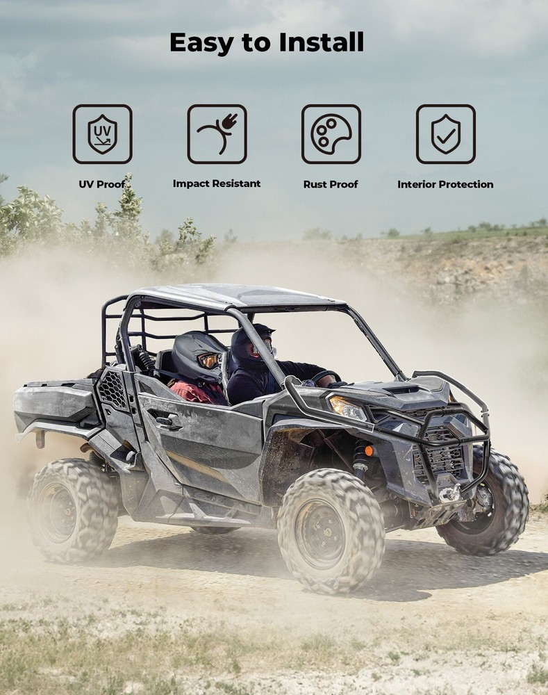 Front Corner Guards Bumper Kit for Commander & Commander Max 1000R 2021-2024