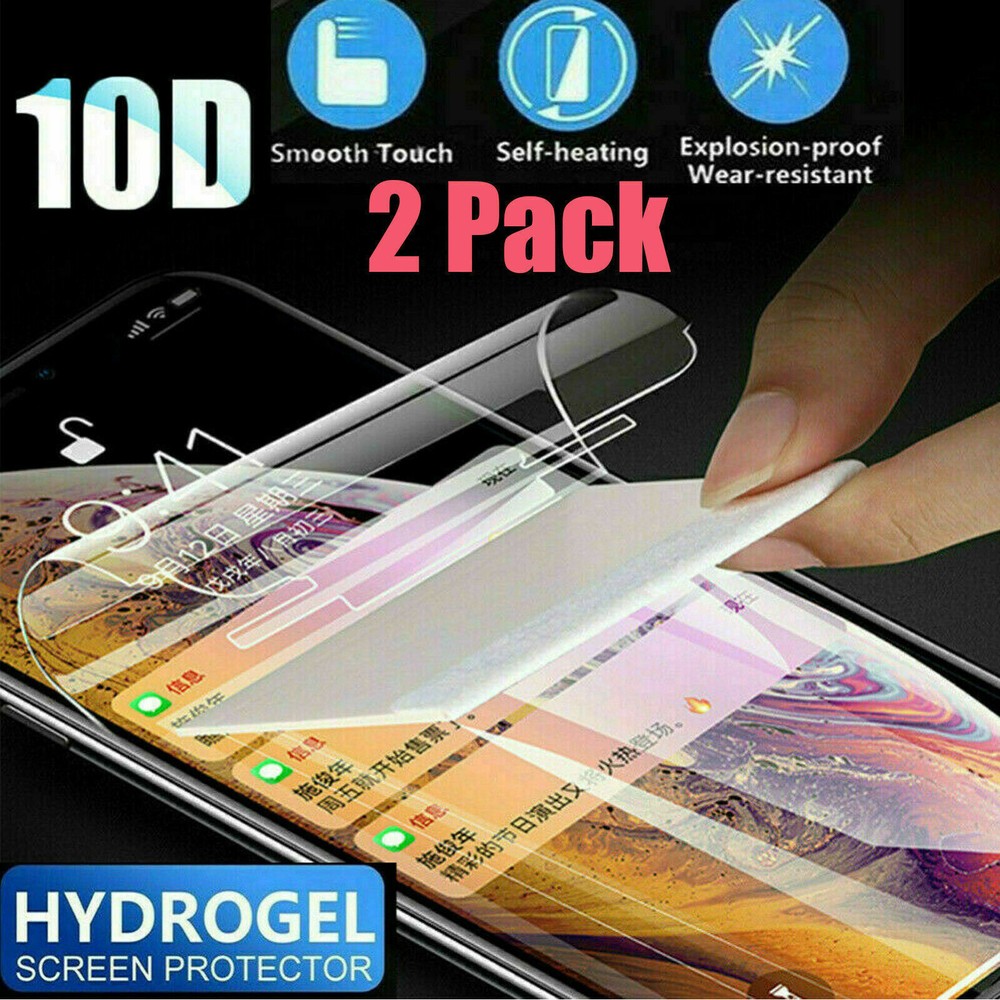 [2PK] Samsung Galaxy Note 10 10+ 9 8 S20 Full Coverage Soft TPU Screen Protector