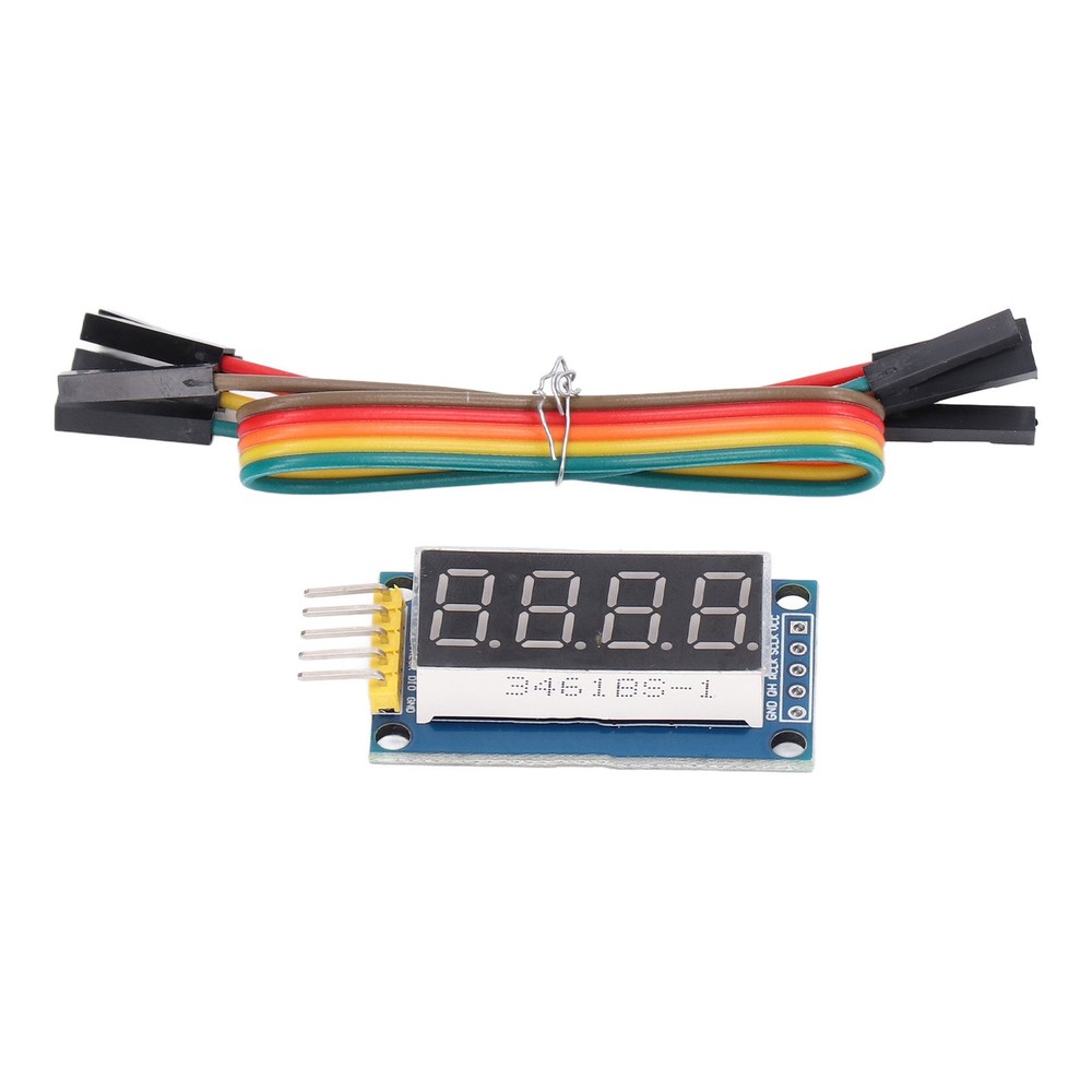 Adjustable 4 Digit LED Digital Tube Module For Electronic Experiments Premium