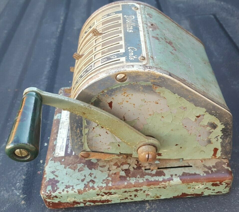 Vintage Paymaster Checkwriter and Protector