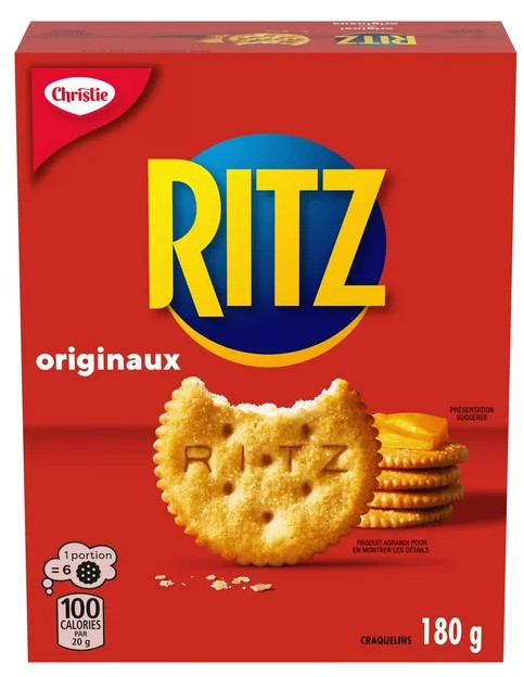 Ritz Canada Original Crackers, 180g (3 Pack)